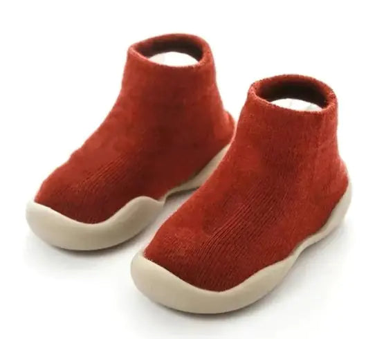 Chaussures pour bébés à semelle souple antidérapante pour les premiers pas