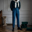 Corduroy Straight High Waist Casual Pants for Men