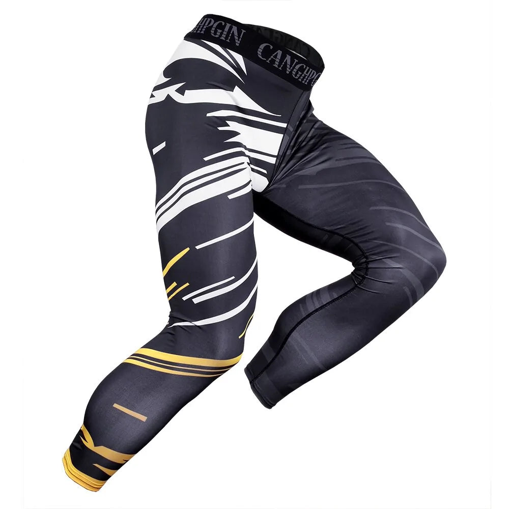 Collants de course Pro Compression pour hommes pour une performance active