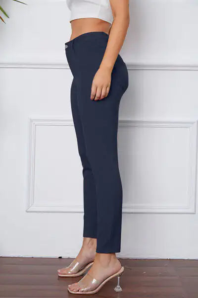 Pantalones Esenciales de Puntada Elástica