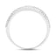 Anillo de Compromiso de Diamante Blanco de 0.46 Quilates en Oro Blanco de 14K