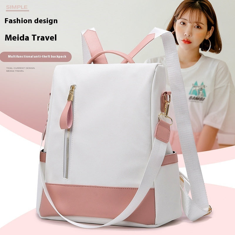 Sac à dos anti-vol pour femmes haut de gamme - Grande capacité et texture douce