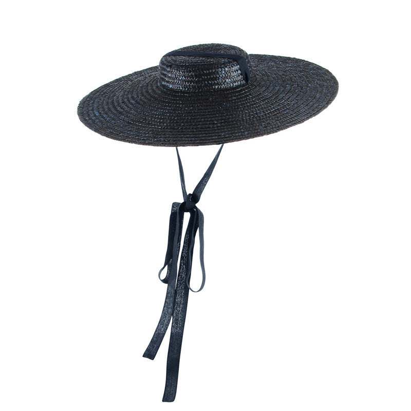 Seaside British Raffia Sun Hat for Summer Adventures