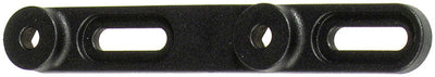 Ortlieb 64mm Water Bottle Mount Offset-Plate - Black