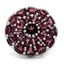Bague de fiançailles en argent sterling rhodolite de 5,08 carats