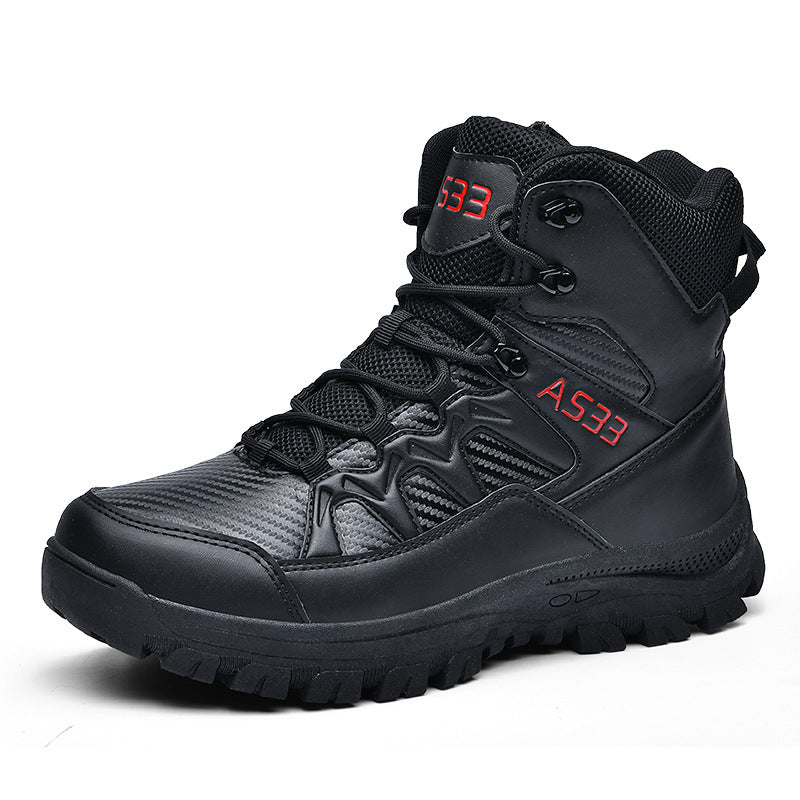 Bottes de combat non glissantes pour hommes en plein air