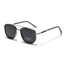 Lunettes de soleil carrées polygonales polarisées