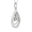 Genuine .77ct Diamond Pendant in 10KT White Gold