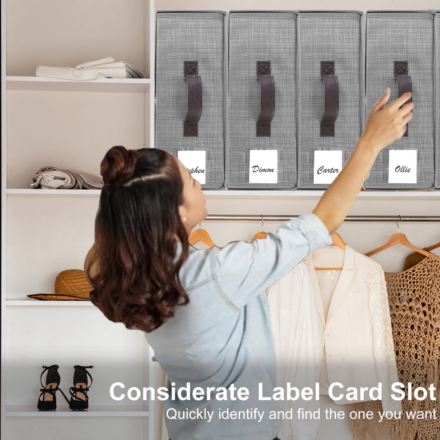 4-Piece Foldable Bed Sheet Organizers for Neat Storage