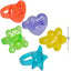 Plastic Glitter Rings, Assorted Colors and Designs - 144 Count