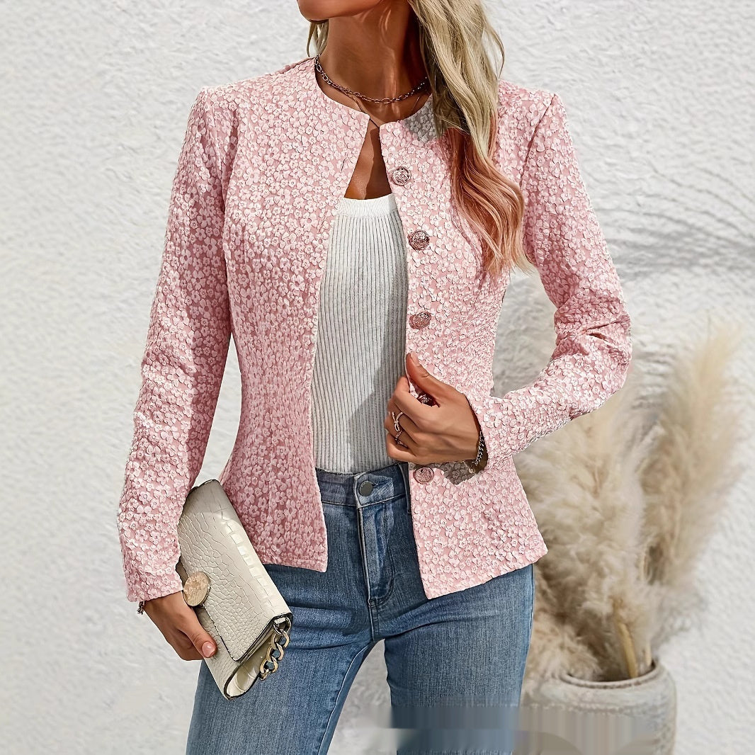 Manteau court chic de style français pour femmes