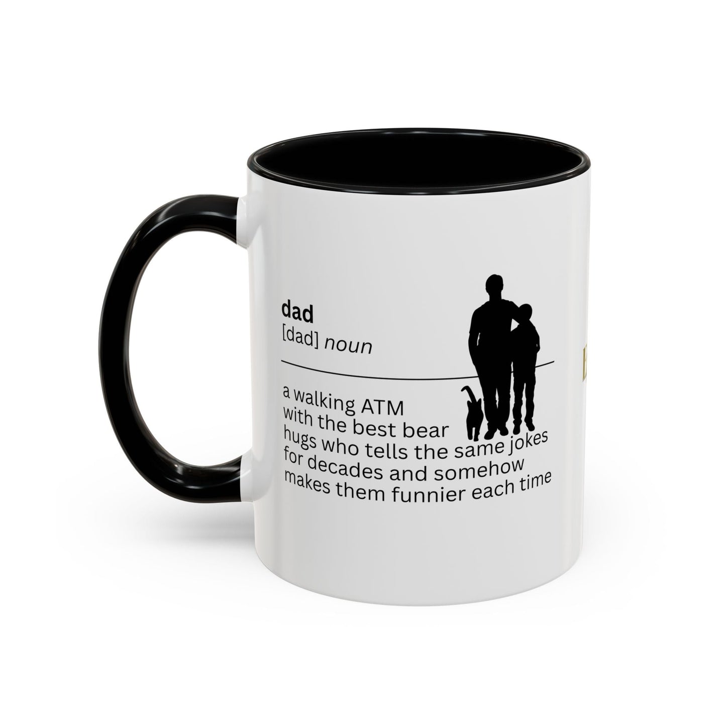 Dad ATM Accent Coffee Mug - A Thoughtful Gift for Dads