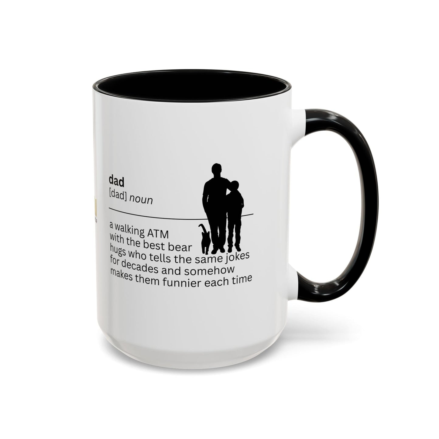 Dad ATM Accent Coffee Mug - A Thoughtful Gift for Dads