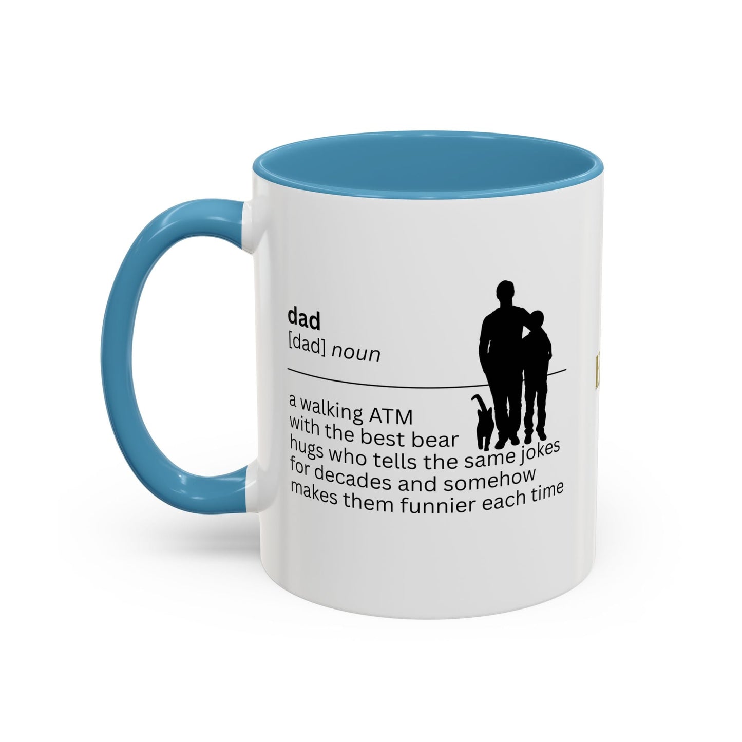 Dad ATM Accent Coffee Mug - A Thoughtful Gift for Dads