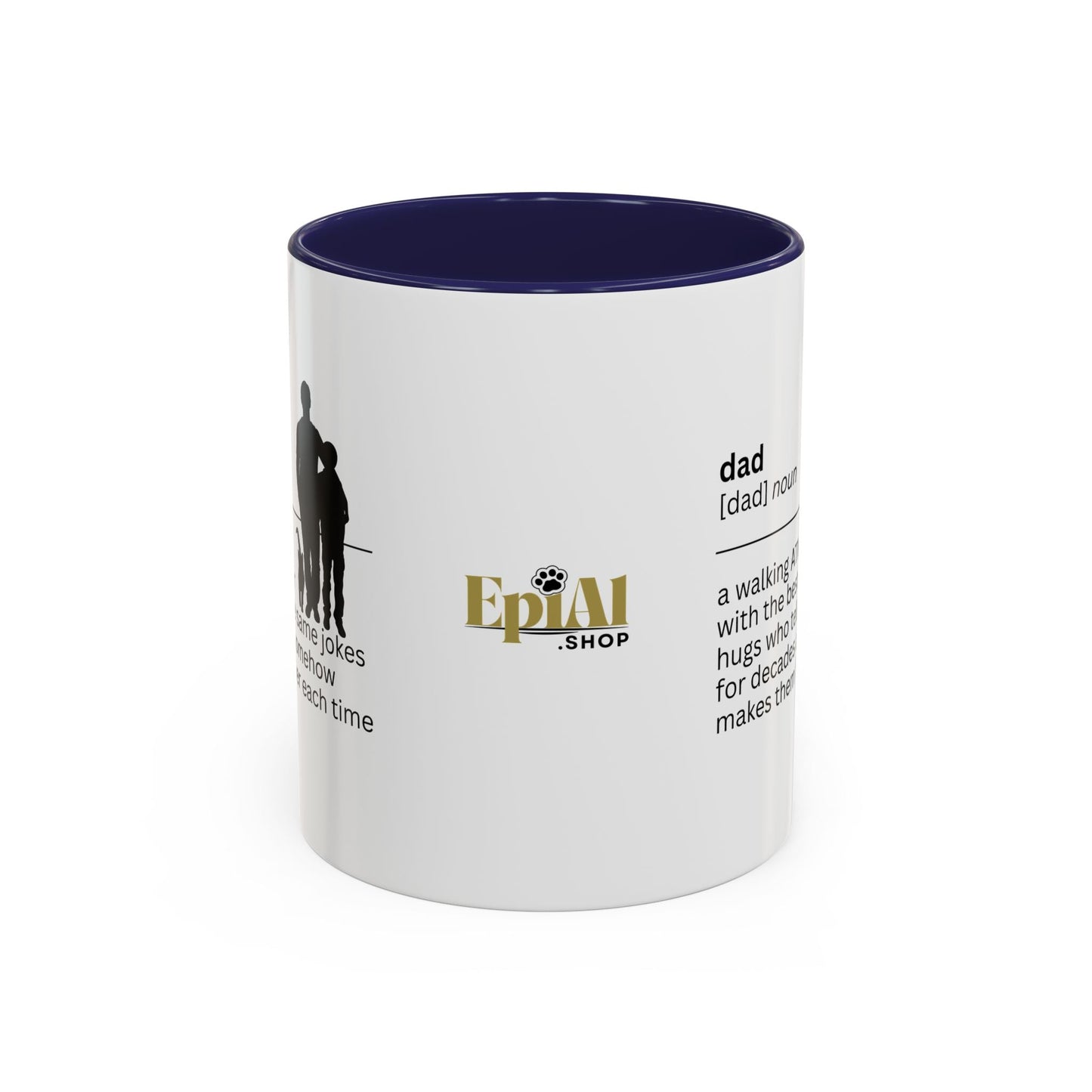 Dad ATM Accent Coffee Mug - A Thoughtful Gift for Dads