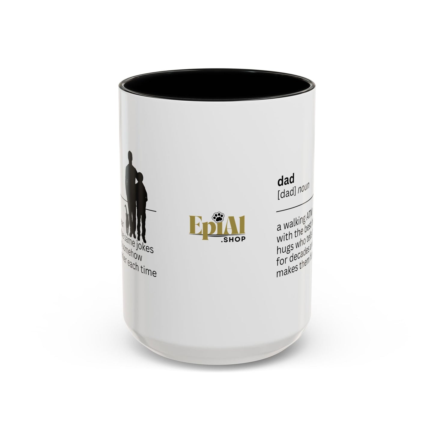 Dad ATM Accent Coffee Mug - A Thoughtful Gift for Dads