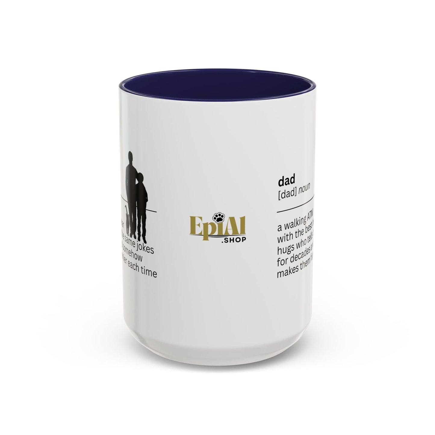 Dad ATM Accent Coffee Mug - A Thoughtful Gift for Dads