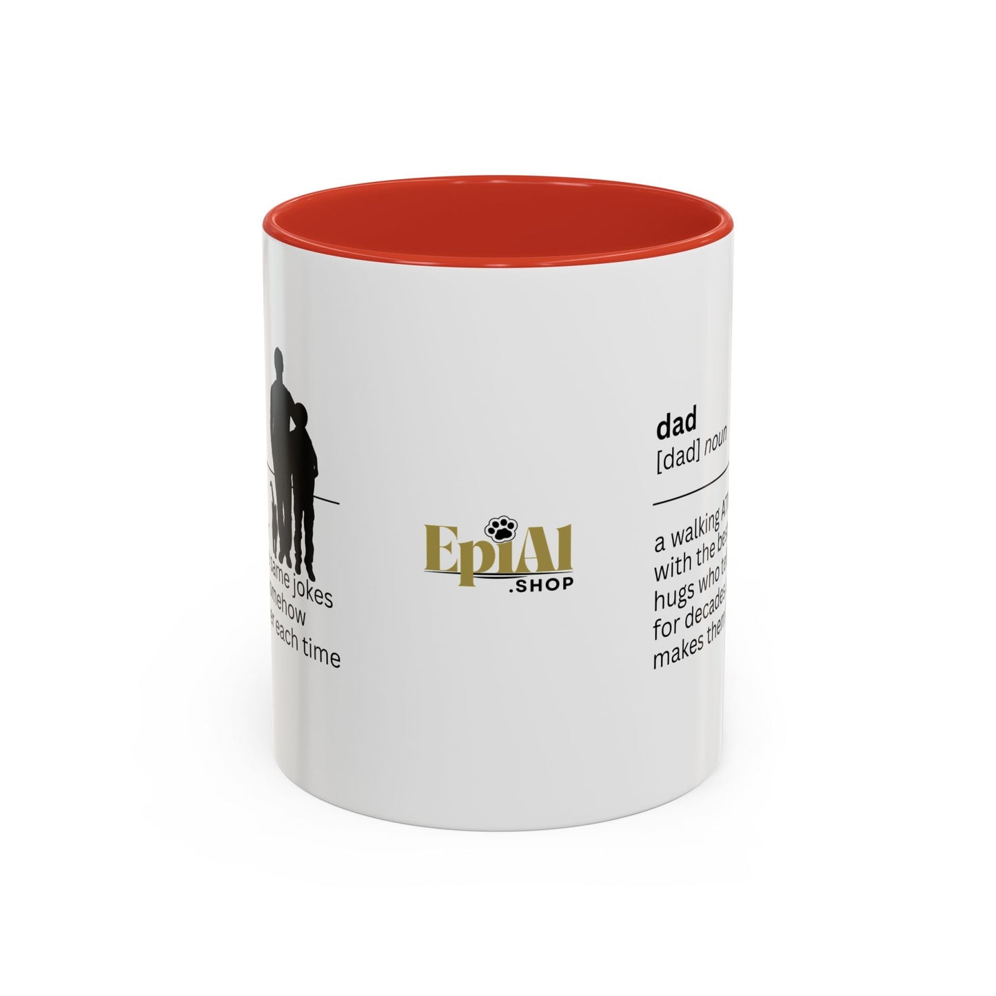 Dad ATM Accent Coffee Mug - A Thoughtful Gift for Dads