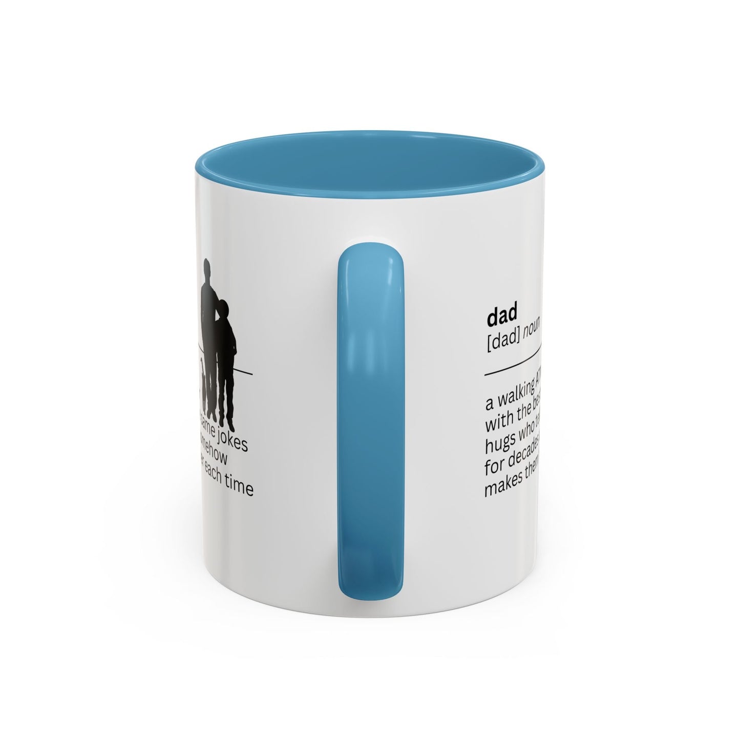 Dad ATM Accent Coffee Mug - A Thoughtful Gift for Dads