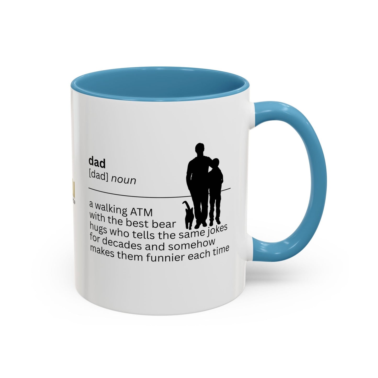 Dad ATM Accent Coffee Mug - A Thoughtful Gift for Dads