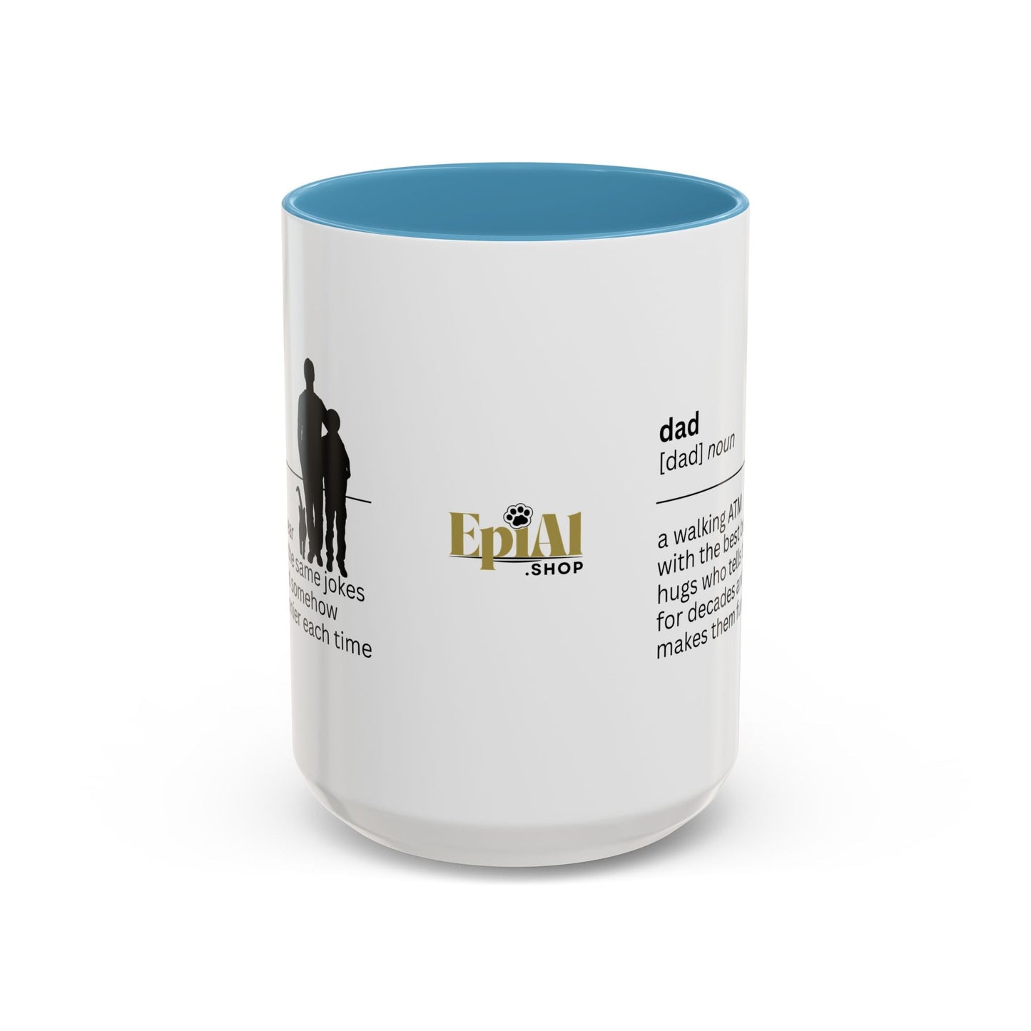Dad ATM Accent Coffee Mug - A Thoughtful Gift for Dads
