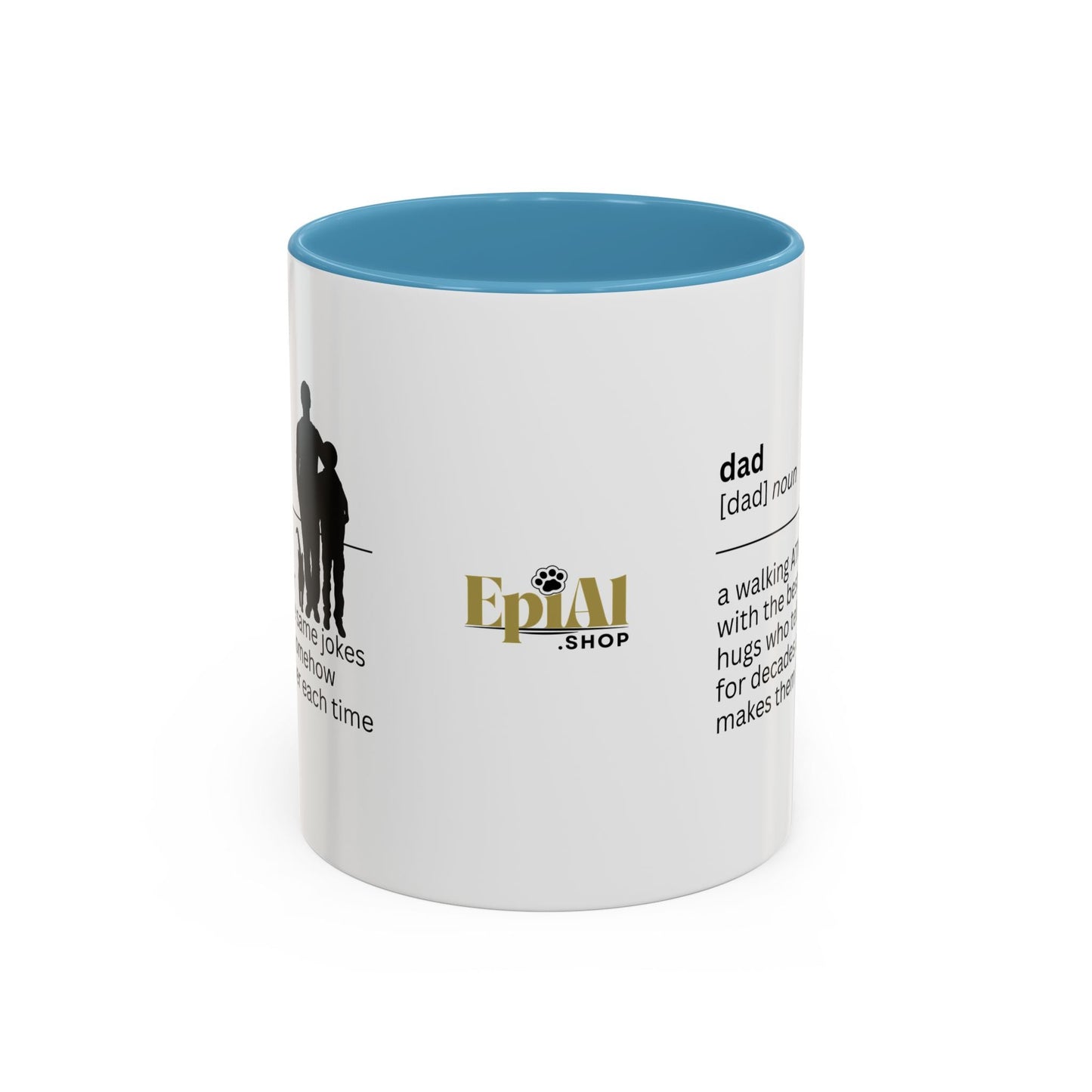 Dad ATM Accent Coffee Mug - A Thoughtful Gift for Dads