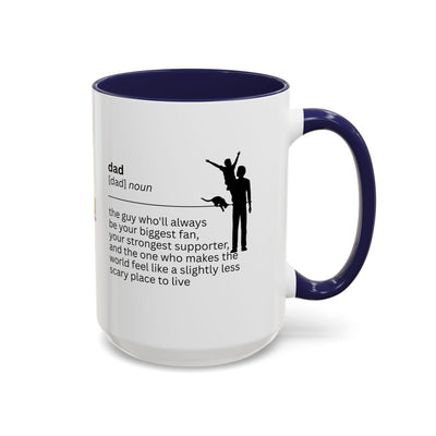 Taza de café con acento 'El mayor fan de papá' - Regalo ideal para papás