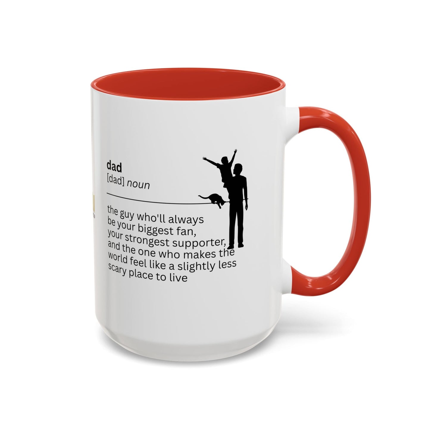 Taza de café con acento 'El mayor fan de papá' - Regalo ideal para papás