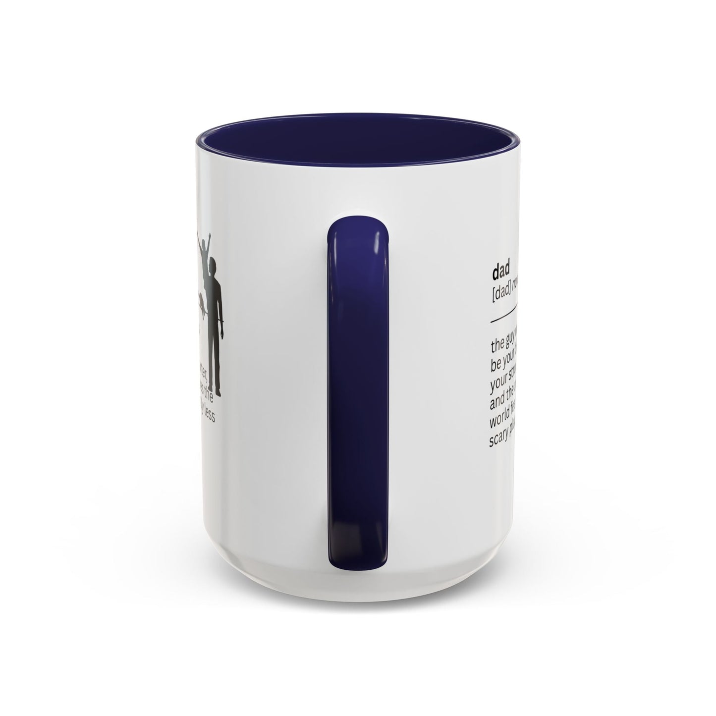 Taza de café con acento 'El mayor fan de papá' - Regalo ideal para papás