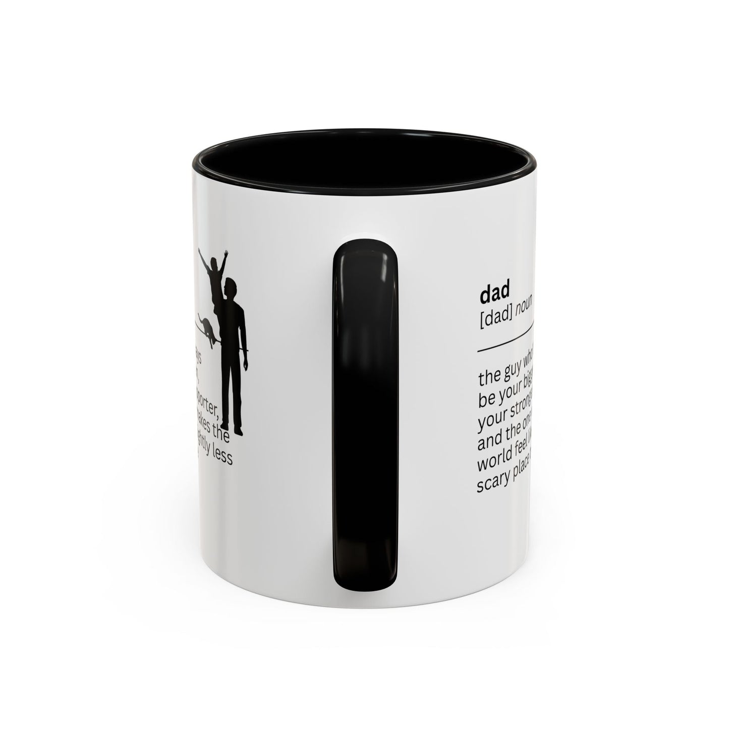 Taza de café con acento 'El mayor fan de papá' - Regalo ideal para papás