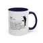 Taza de café con acento 'El mayor fan de papá' - Regalo ideal para papás