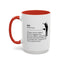 Taza de café con acento 'El mayor fan de papá' - Regalo ideal para papás