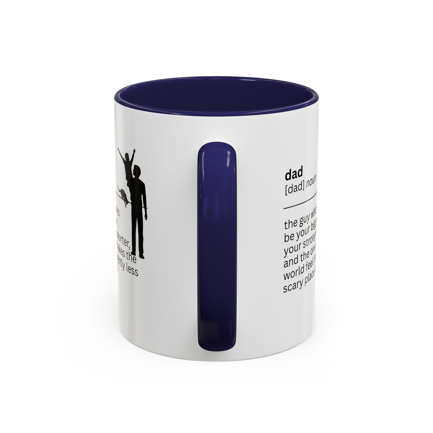 Taza de café con acento 'El mayor fan de papá' - Regalo ideal para papás