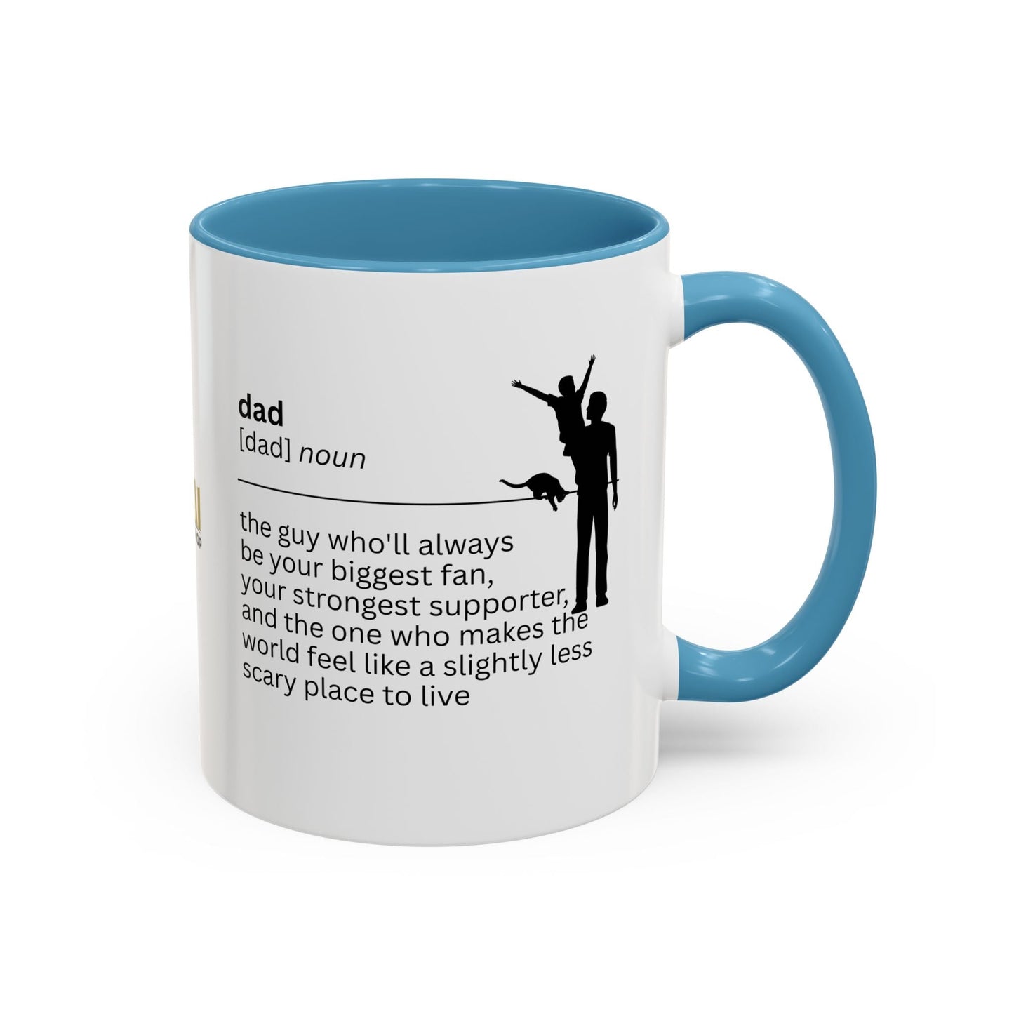 Taza de café con acento 'El mayor fan de papá' - Regalo ideal para papás