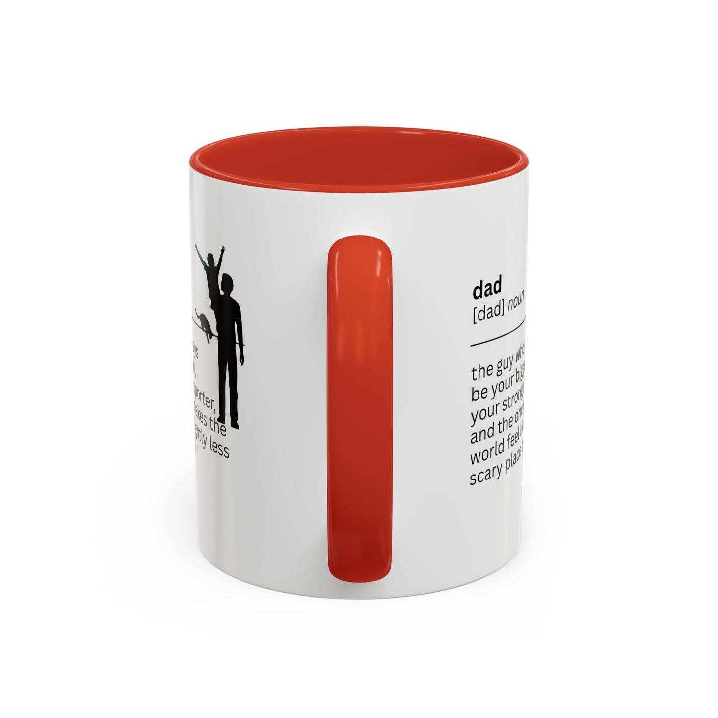 Taza de café con acento 'El mayor fan de papá' - Regalo ideal para papás