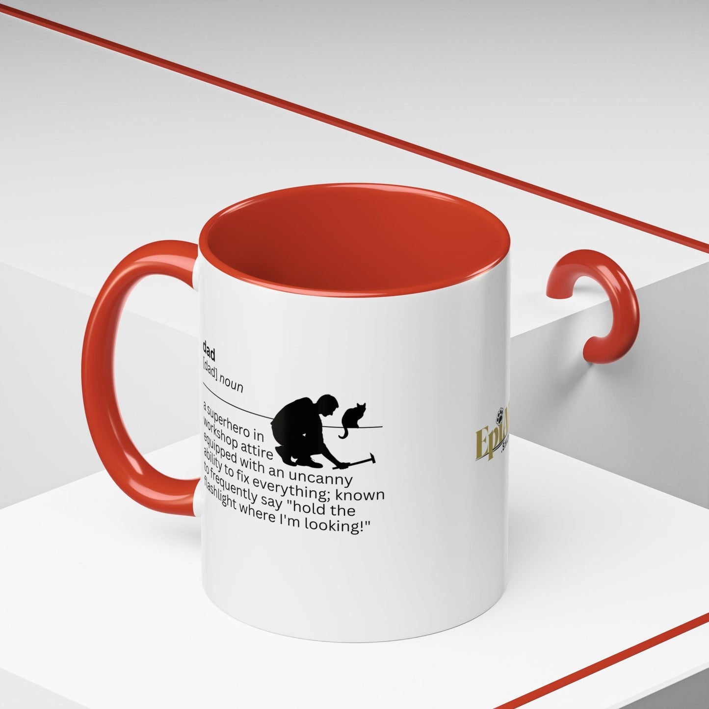 Dad's Flashlight Coffee Mug - The Ultimate Gift for Fathers - Korvel
