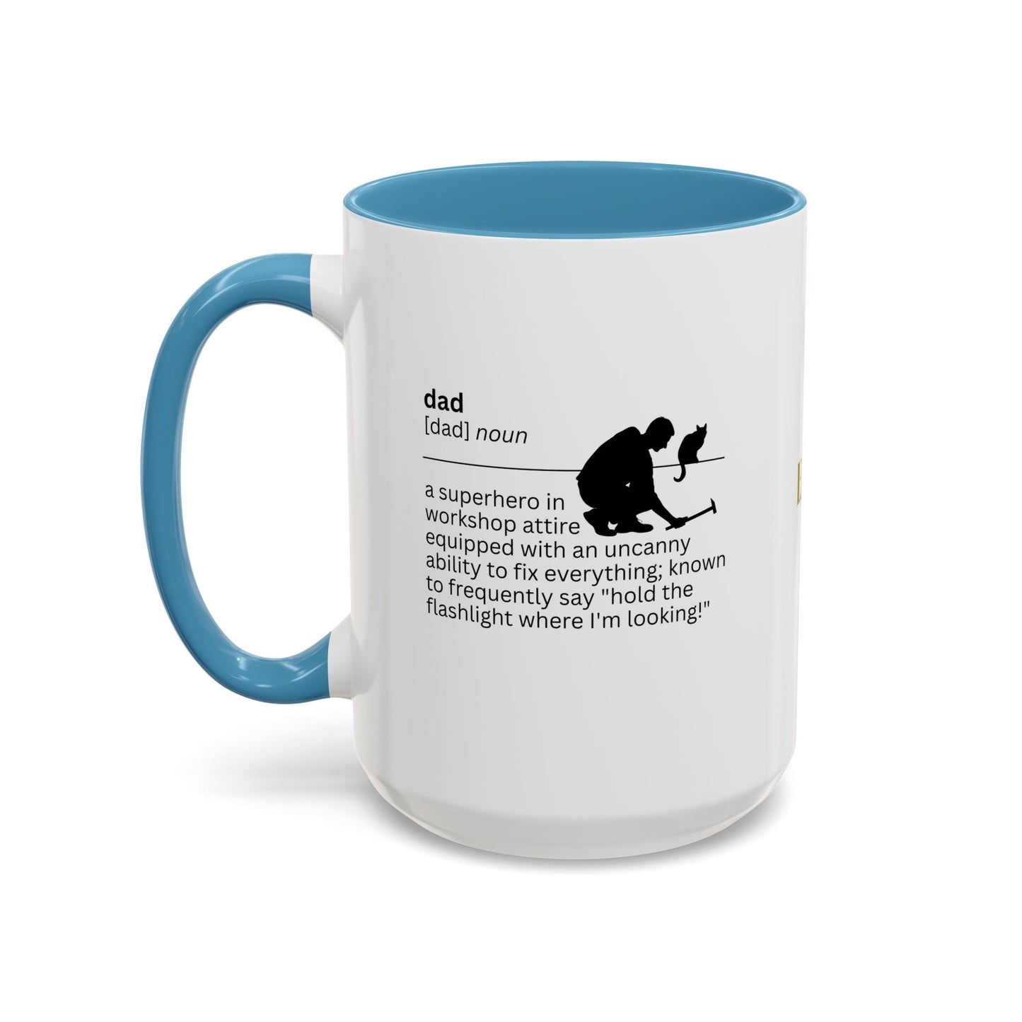 Dad's Flashlight Coffee Mug - The Ultimate Gift for Fathers - Korvel