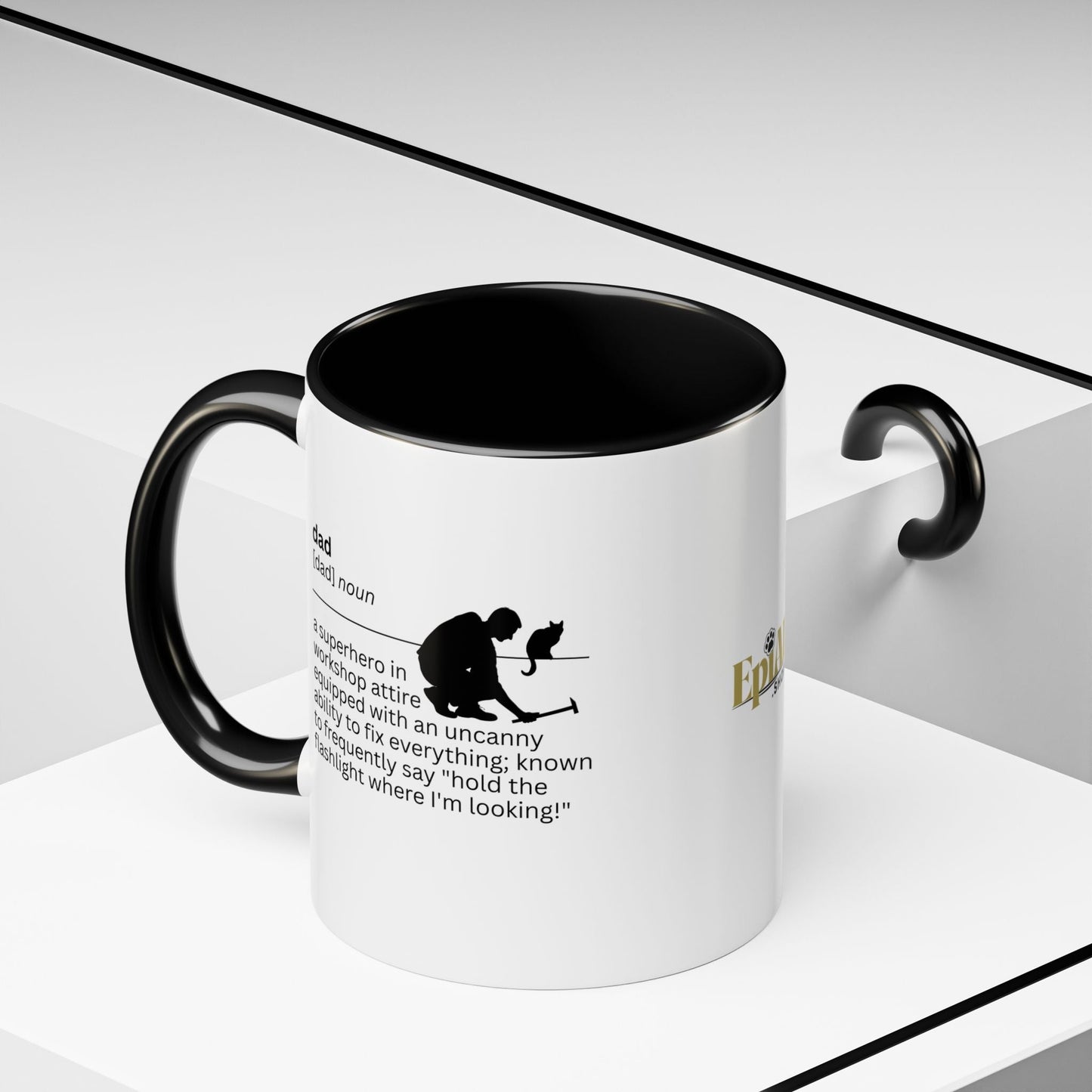 Dad's Flashlight Coffee Mug - The Ultimate Gift for Fathers - Korvel