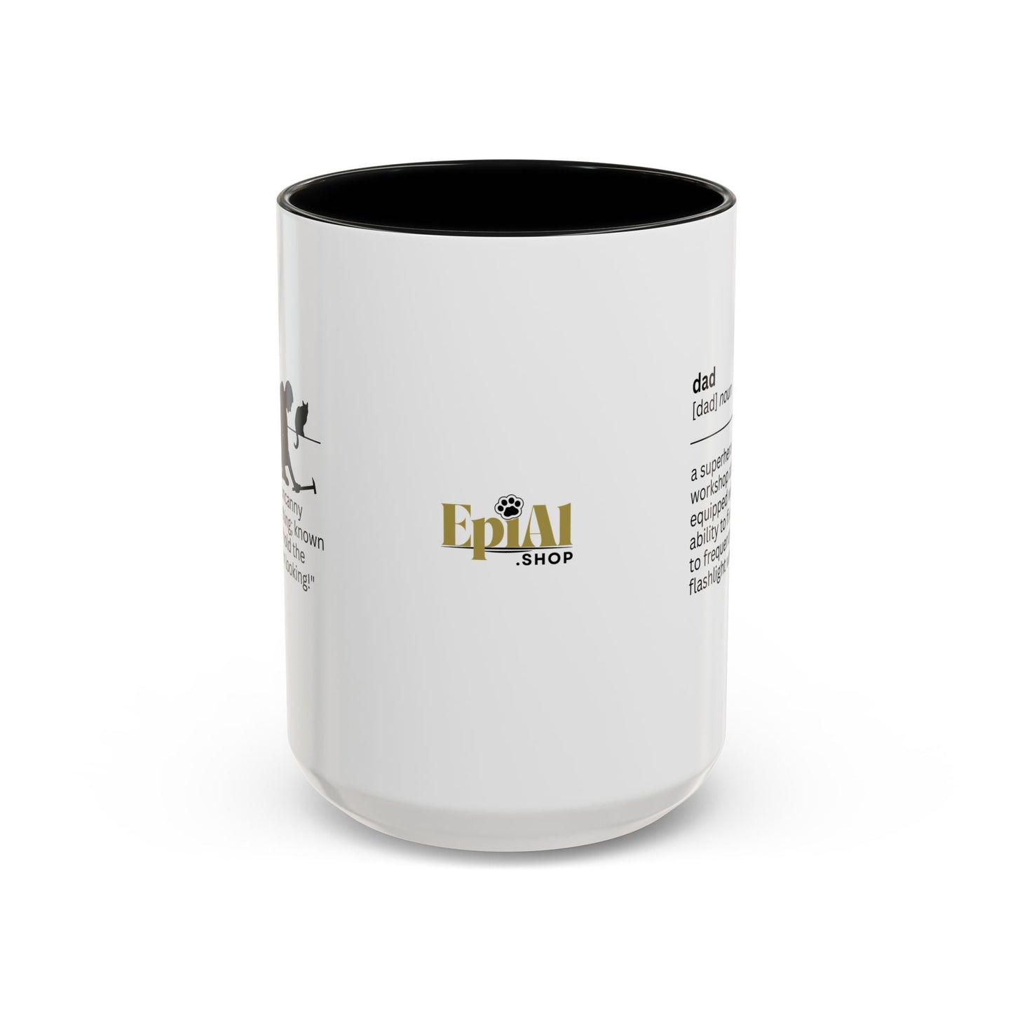 Dad's Flashlight Coffee Mug - The Ultimate Gift for Fathers - Korvel