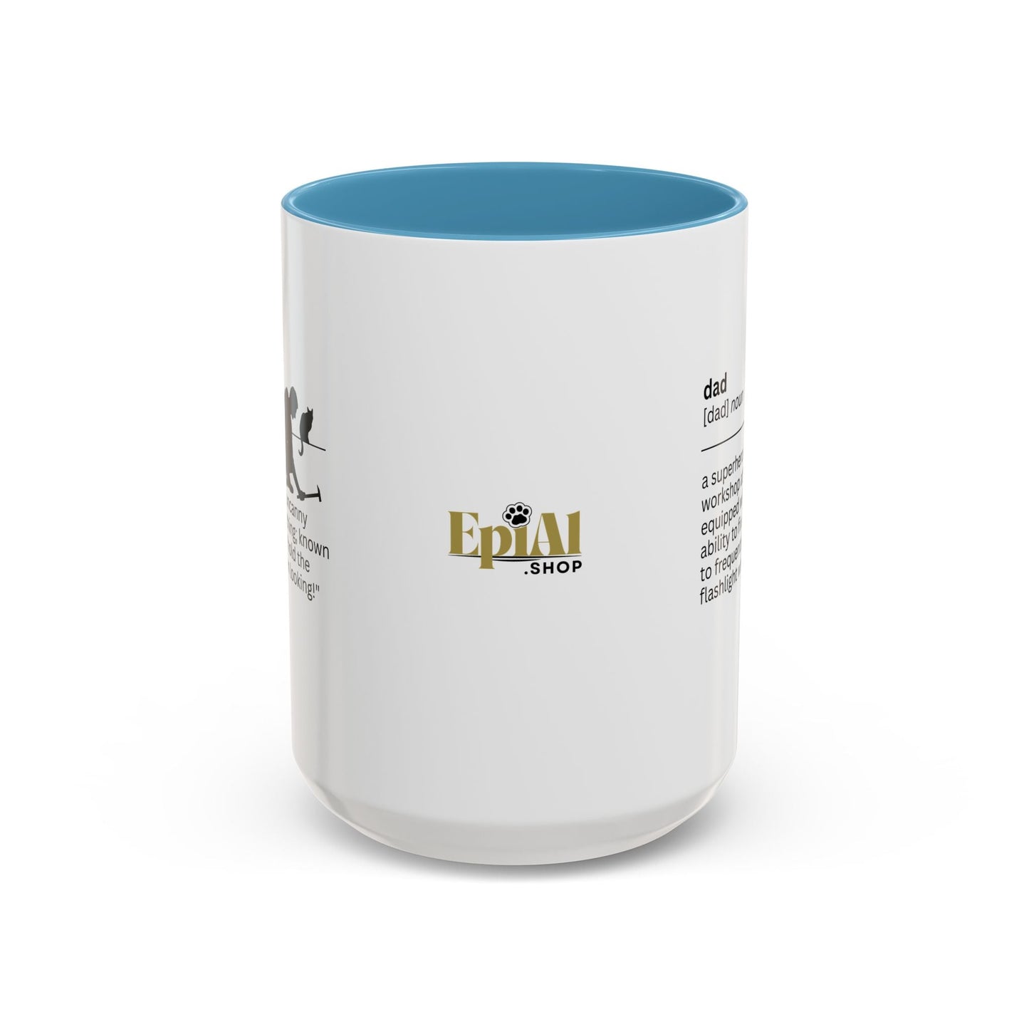 Dad's Flashlight Coffee Mug - The Ultimate Gift for Fathers - Korvel