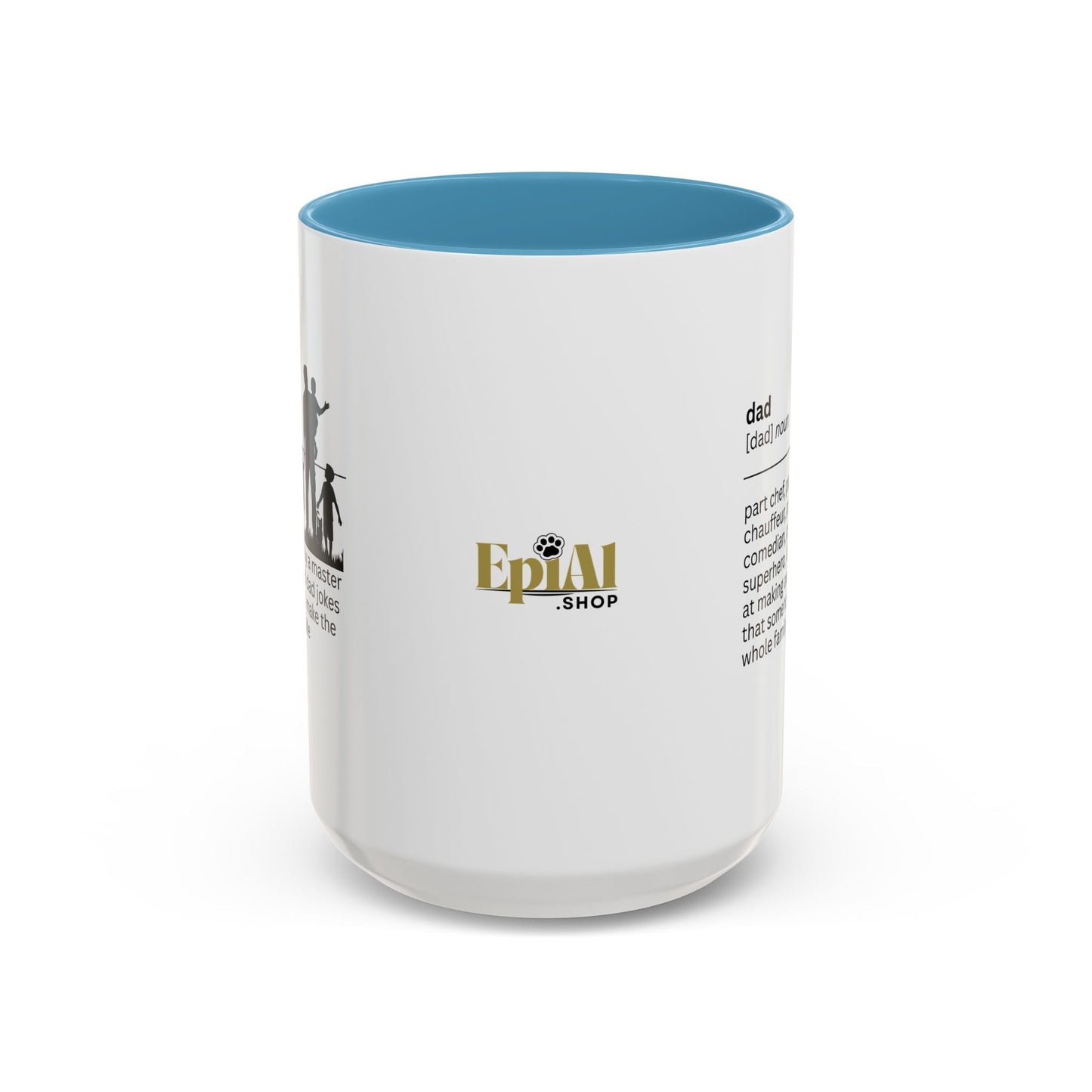 Dad Jokes Accent Coffee Mug - Ideal Gift for Dads
