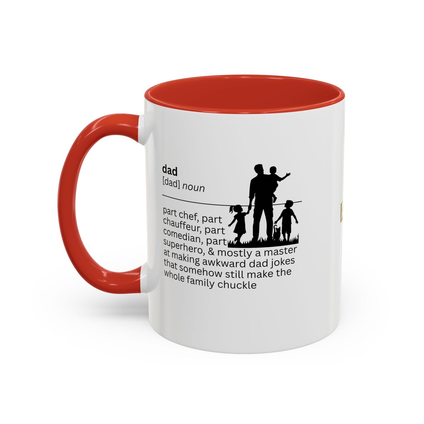 Dad Jokes Accent Coffee Mug - Ideal Gift for Dads