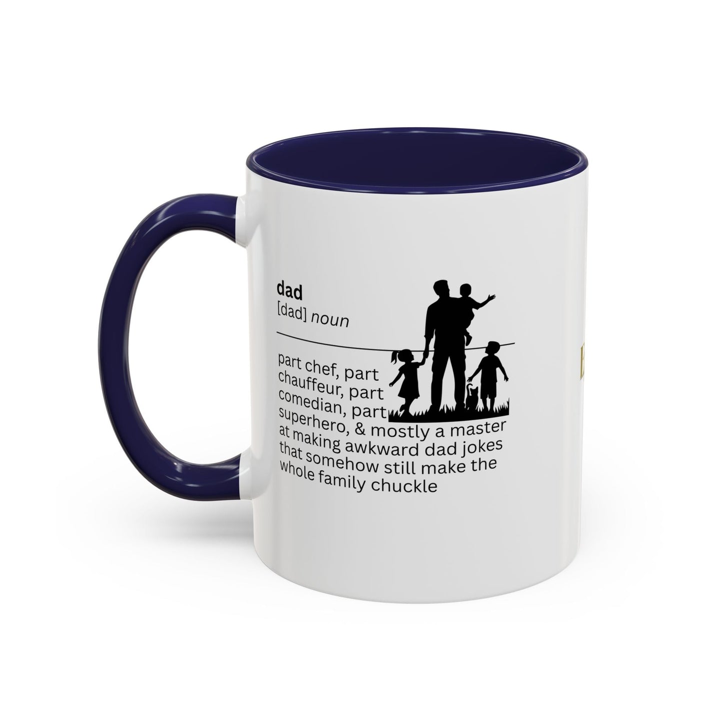 Dad Jokes Accent Coffee Mug - Ideal Gift for Dads
