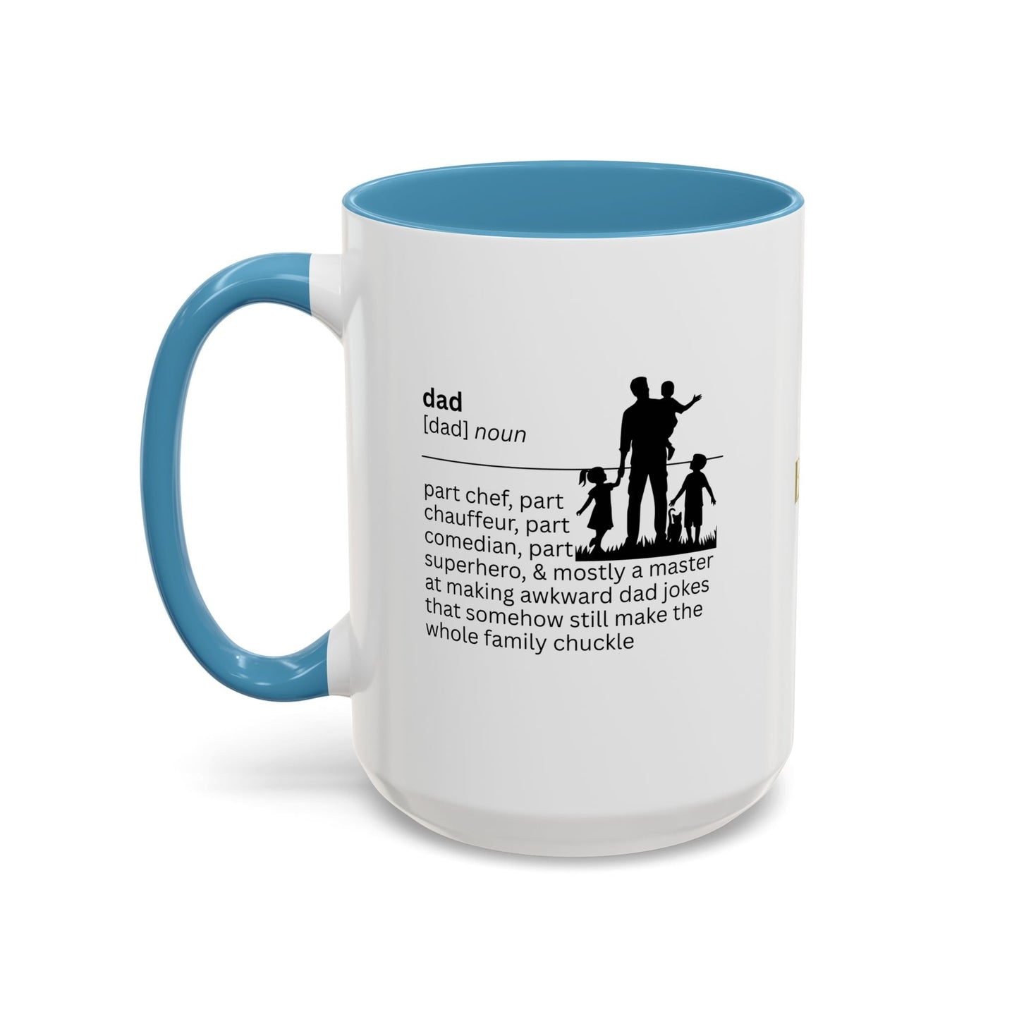 Dad Jokes Accent Coffee Mug - Ideal Gift for Dads