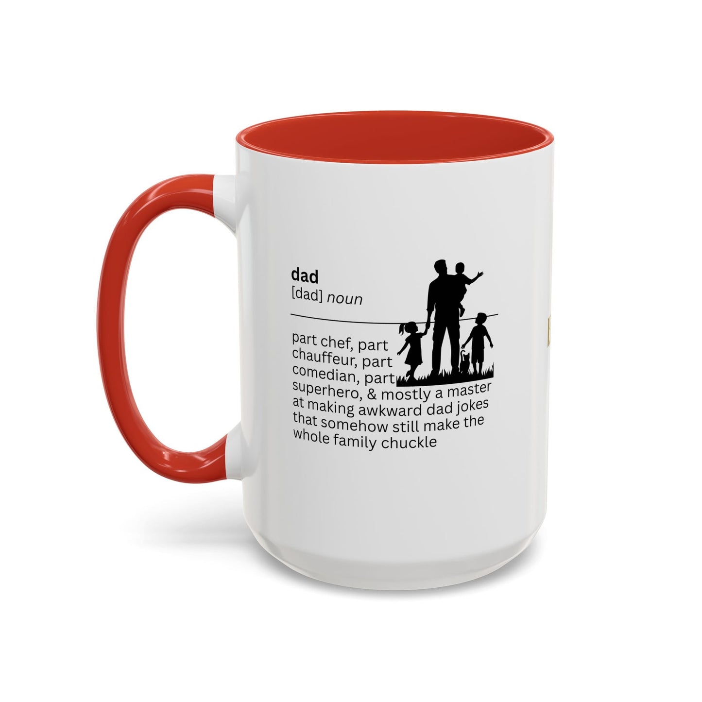 Dad Jokes Accent Coffee Mug - Ideal Gift for Dads