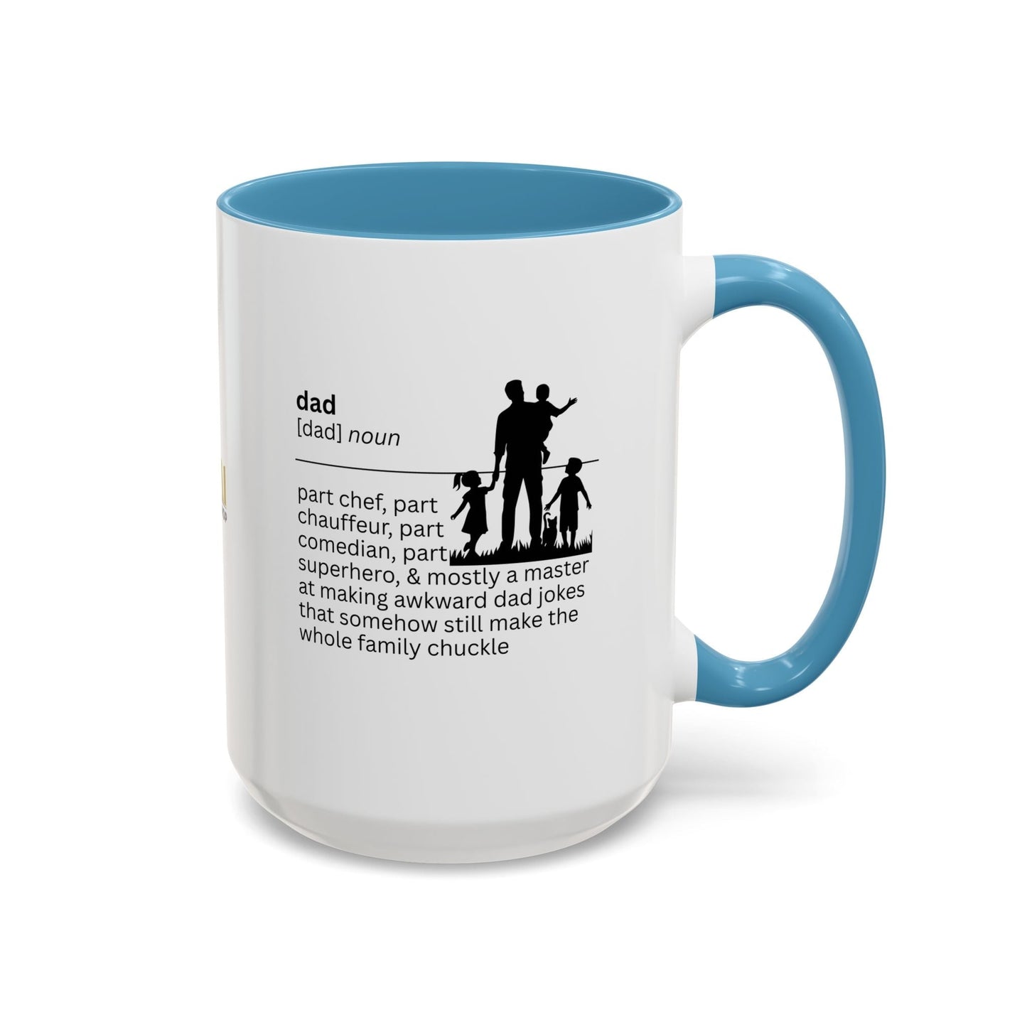 Dad Jokes Accent Coffee Mug - Ideal Gift for Dads
