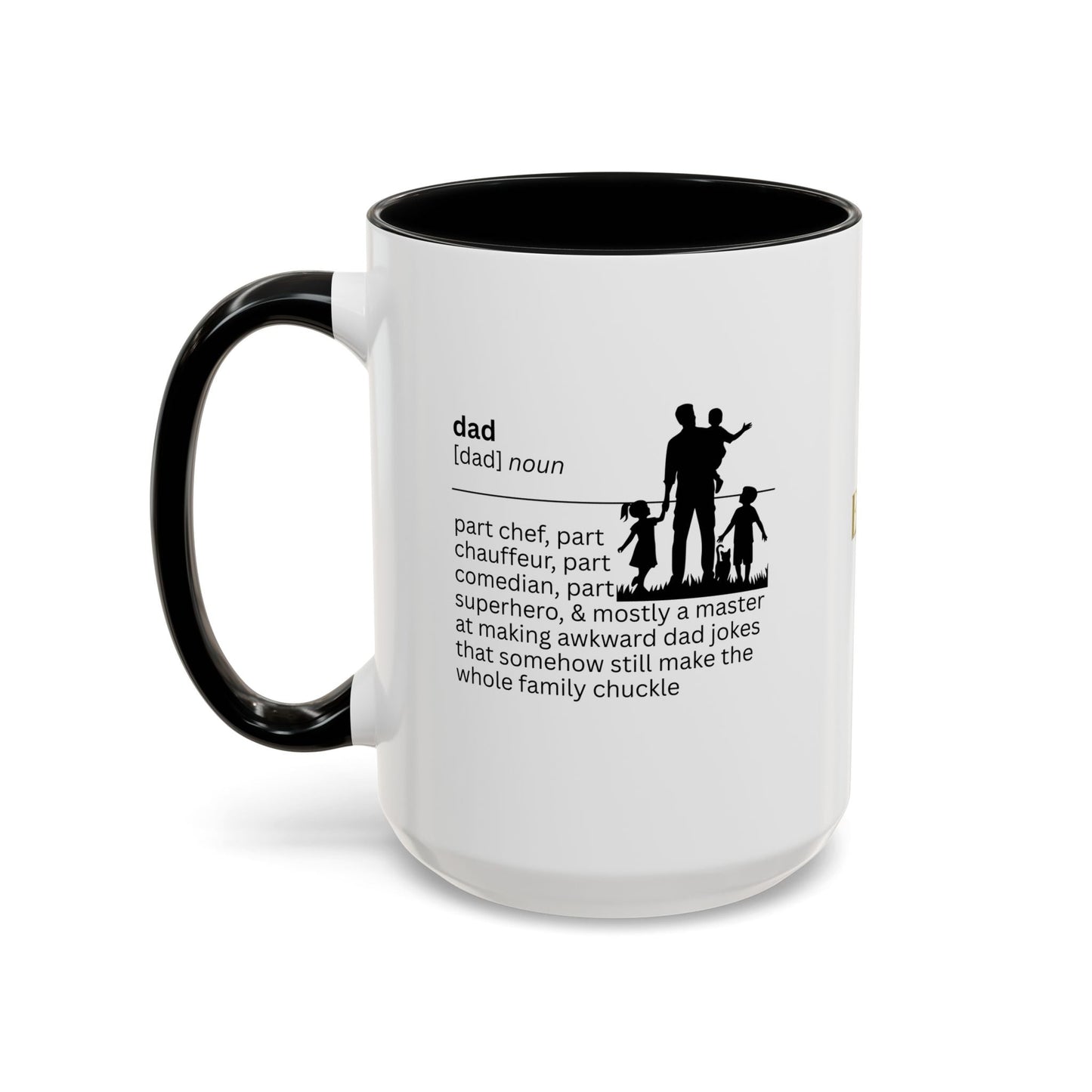 Dad Jokes Accent Coffee Mug - Ideal Gift for Dads