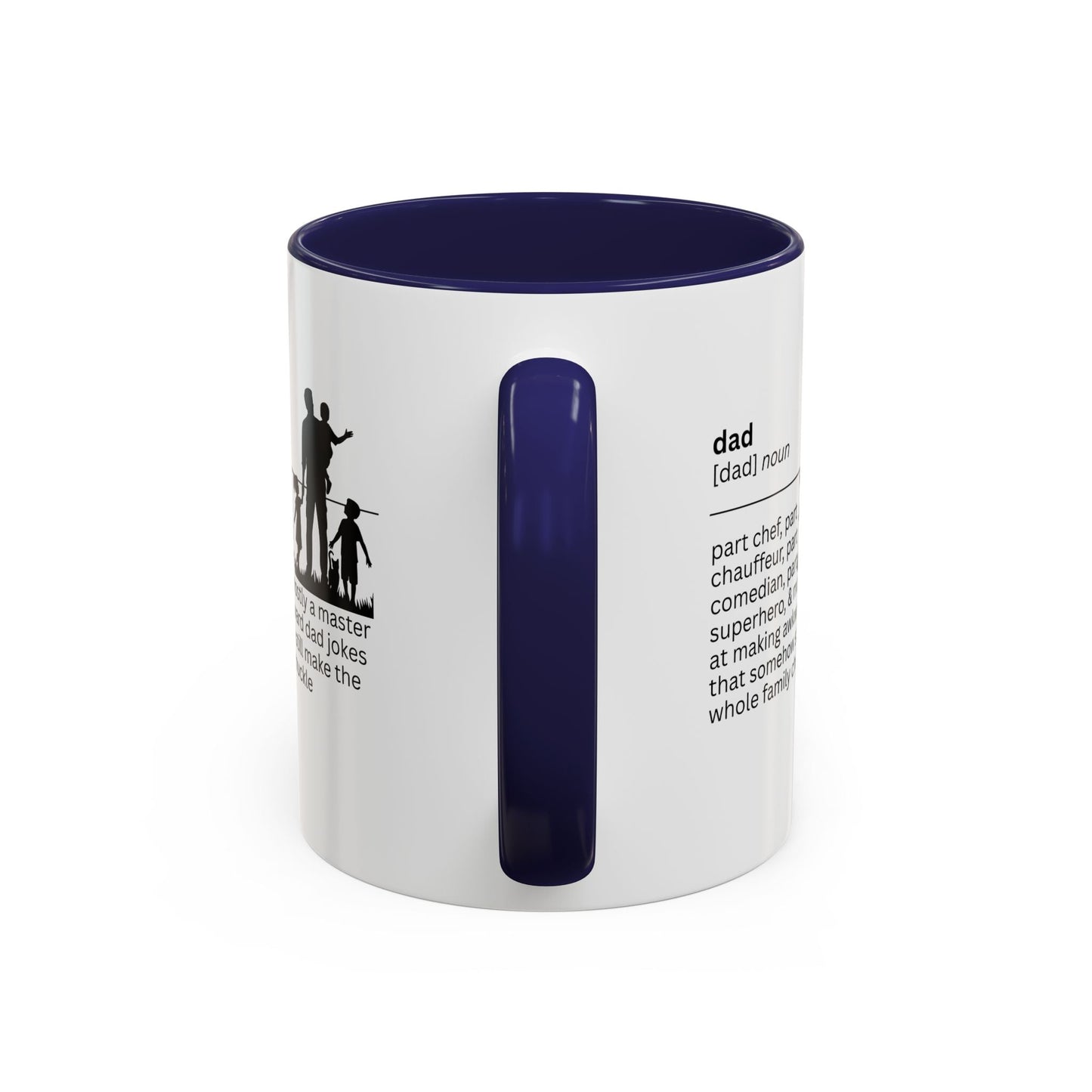 Dad Jokes Accent Coffee Mug - Ideal Gift for Dads