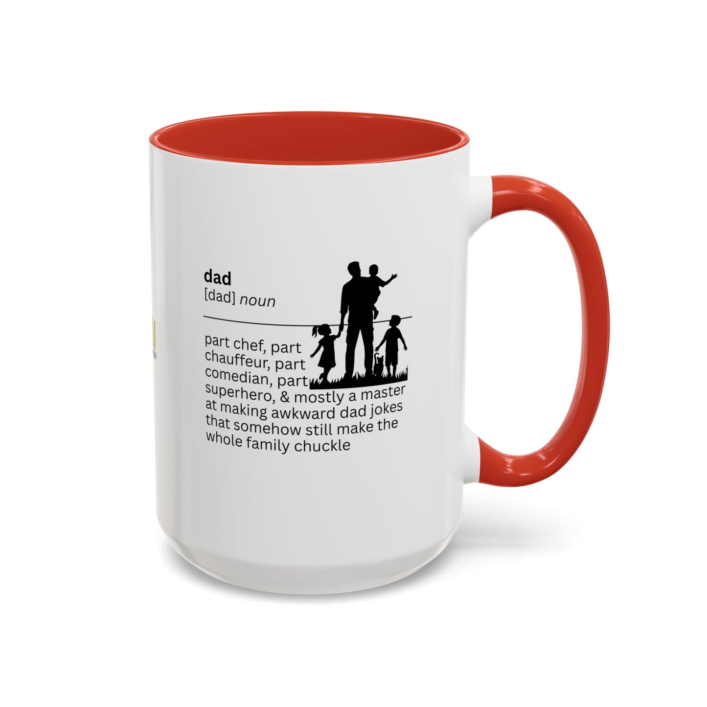Dad Jokes Accent Coffee Mug - Ideal Gift for Dads