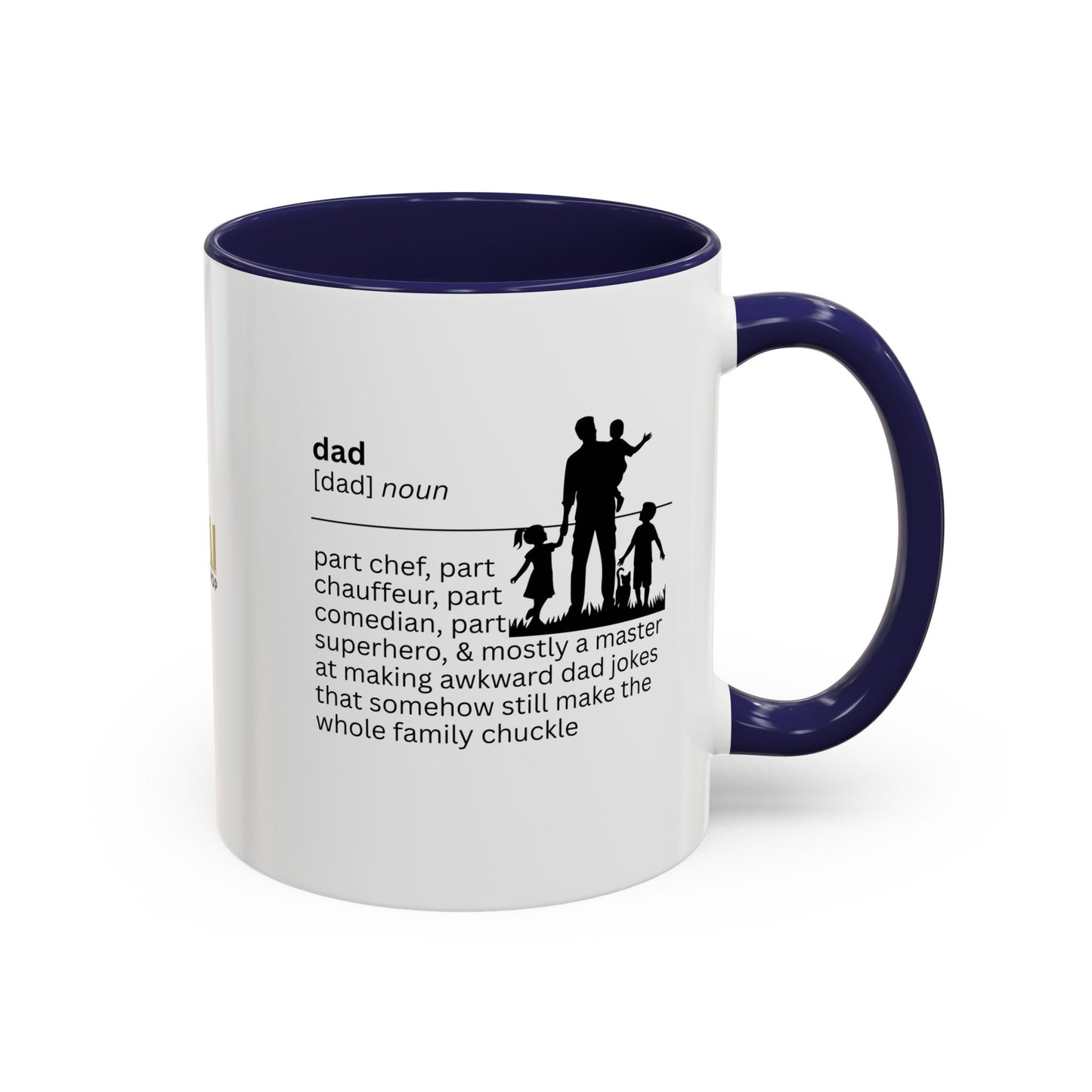 Dad Jokes Accent Coffee Mug - Ideal Gift for Dads